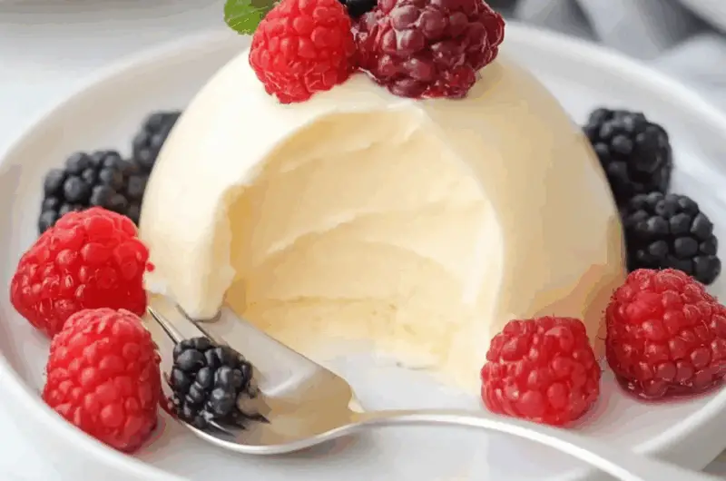 Bavarian Cream And Berries