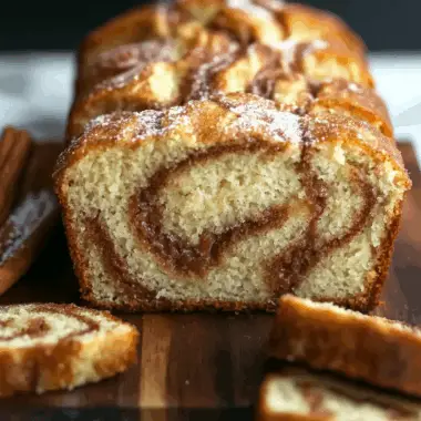 Cinnamon Swirl Donut Bread