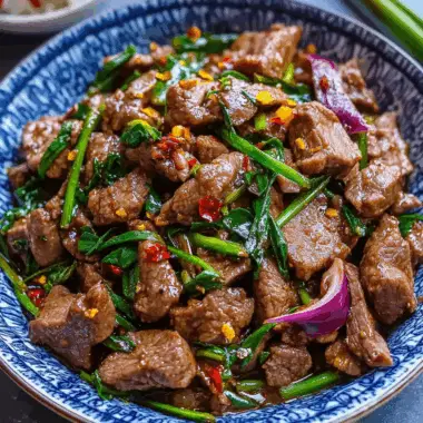 Cumin Lamb Stir-Fry
