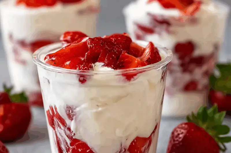 Mexican Fresas Con Crema