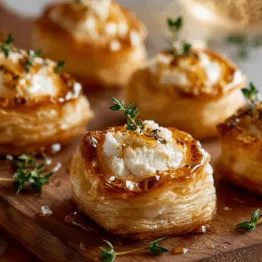 Goat Cheese and Honey Bites