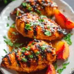 Grilled Chili Peach Chicken