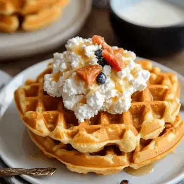 Cottage Cheese Waffles
