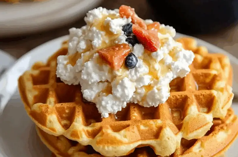 Cottage Cheese Waffles