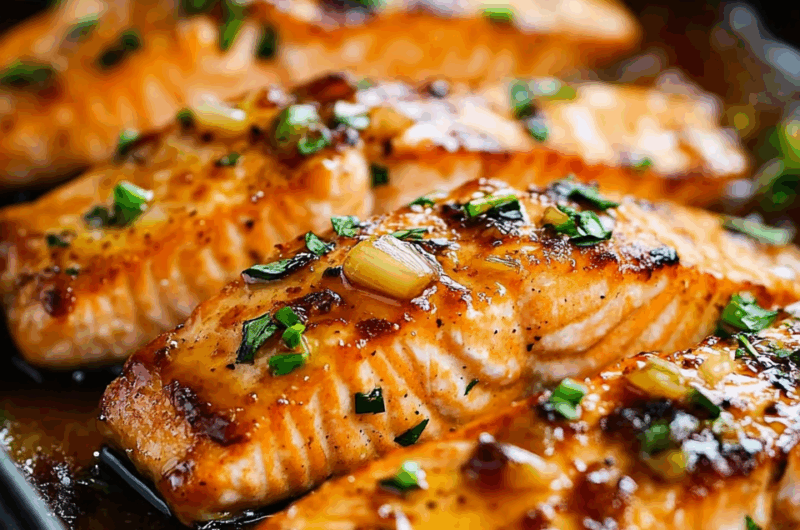 Honey Garlic Salmon