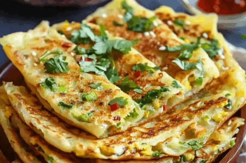 Jian Bing (Chinese Crepes)