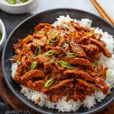 Korean BBQ Pork