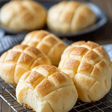 Classic Japanese Melon Pan
