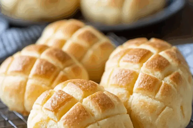 Classic Japanese Melon Pan