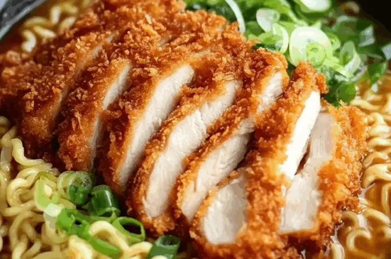 Miso Ramen with Chicken Katsu