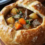 Beef Stew Bread Bowl