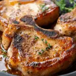 Pan Seared Brined Pork Chops