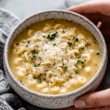 Parmesan Pasta Soup