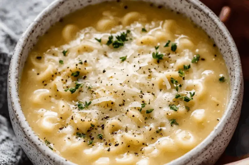 Parmesan Pasta Soup