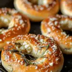 Rosemary Parmesan Mozzarella Pretzels