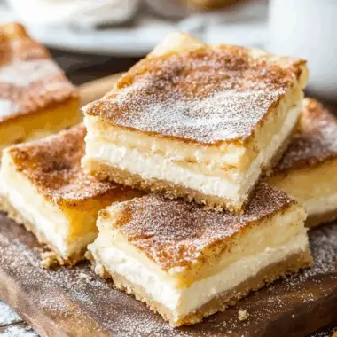Sopapilla Cheesecake Bars