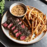 Steak Frites Au Poivre