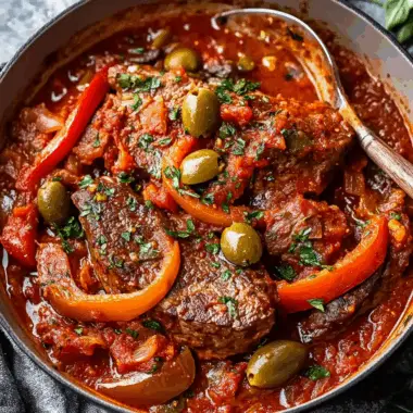 Steak Pizzaiola