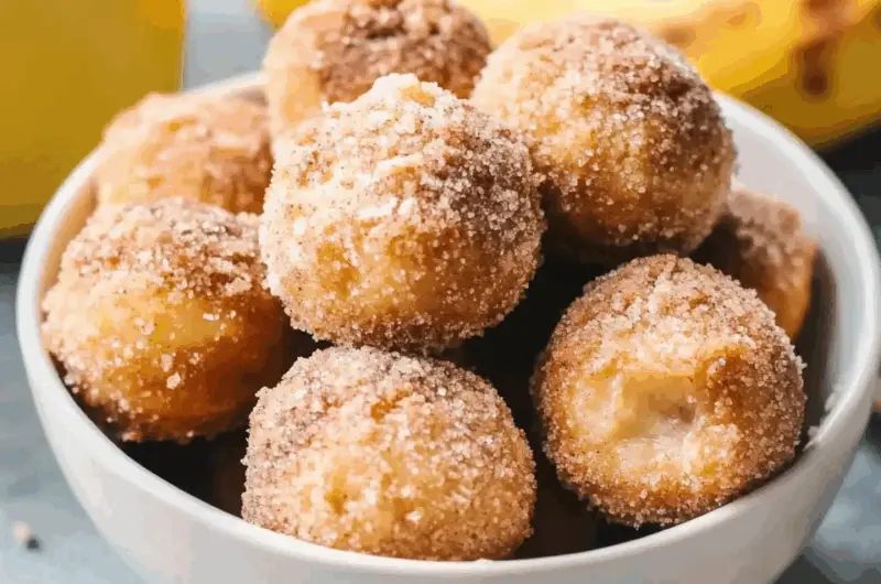 2-Ingredient Banana Donut Holes