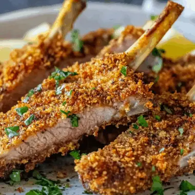 Crumbed Lamb Cutlets