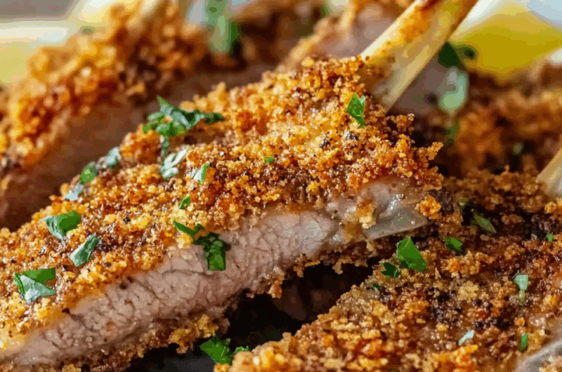 Crumbed Lamb Cutlets