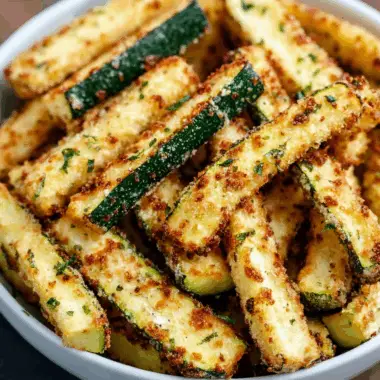 Air Fryer Zucchini Fries