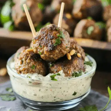 Greek-inspired Meatball