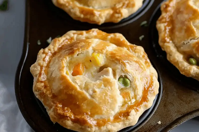 Muffin Tin Chicken Pot Pies