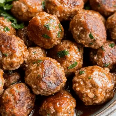 Lamb Meatballs