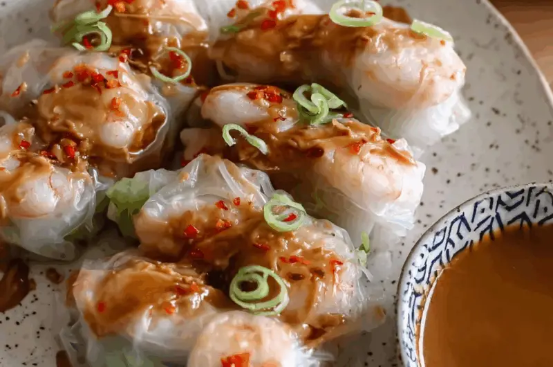 Rice Paper Shrimp Rolls