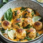 Coconut Chicken Meatballs