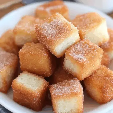 Angel Cake Churro Bites