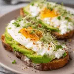 Avocado Toast with Cottage Cheese
