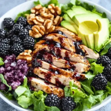 Blackberry Chicken Salad