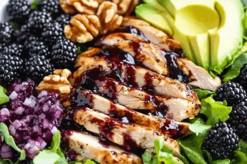 Blackberry Chicken Salad