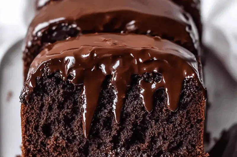 Chocolate Sour Cream Pound Cake