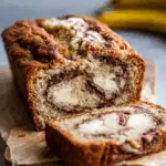 Cream Cheese Cinnamon Swirl Banana Bread
