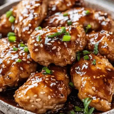 Honey Garlic Chicken
