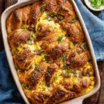 Croissant Breakfast Casserole