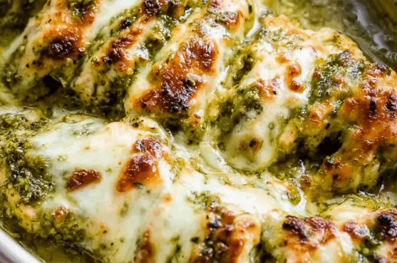Baked Pesto Chicken