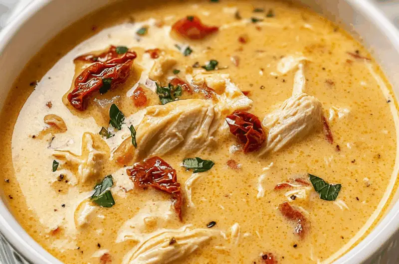 Instant Pot Creamy Chicken Soup
