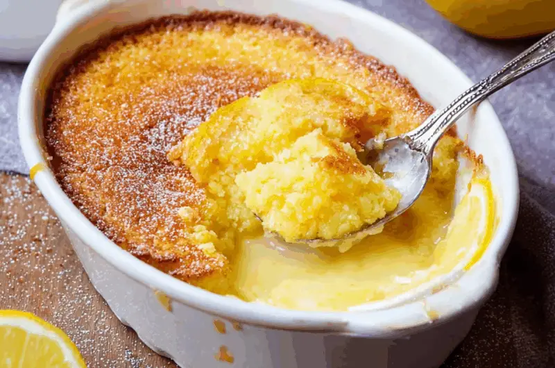Jamie Oliver Self Saucing Lemon Pudding