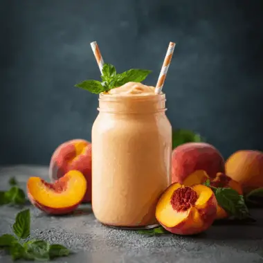 Peach Milkshake