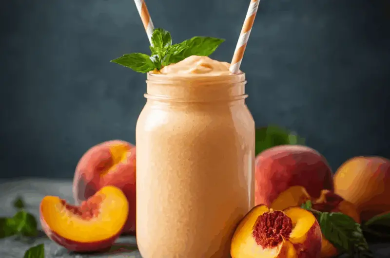 Peach Milkshake