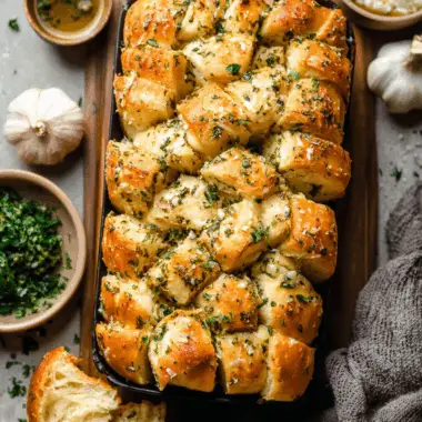 Pull Apart Garlic Bread