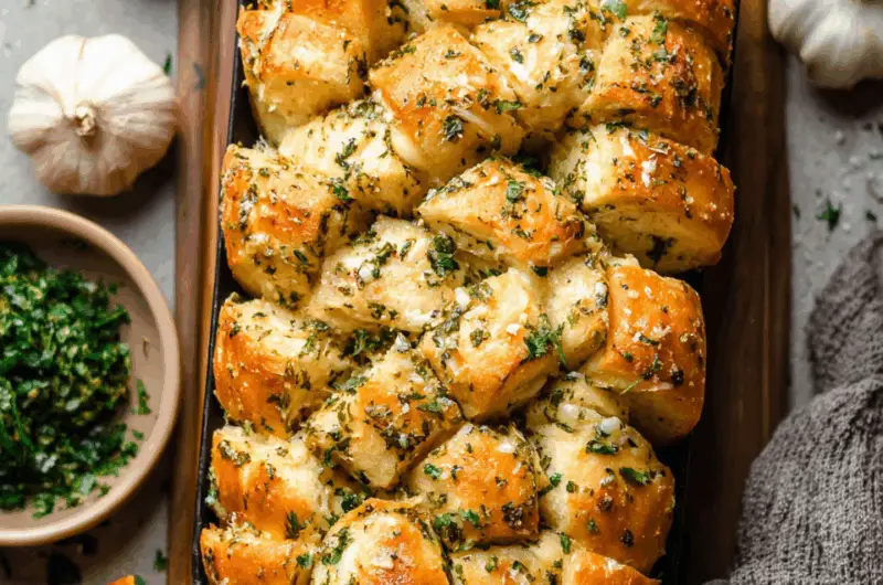 Pull Apart Garlic Bread
