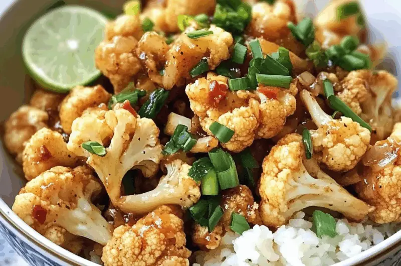 Spicy Cauliflower Stir-Fry