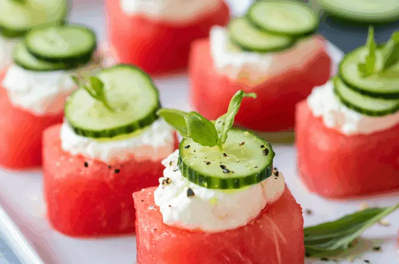 Summer Watermelon Goat Cheese