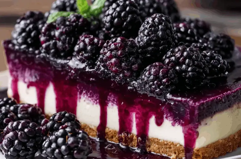 Blackberry Cheesecake