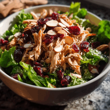 Asian Chicken Cranberry Salad